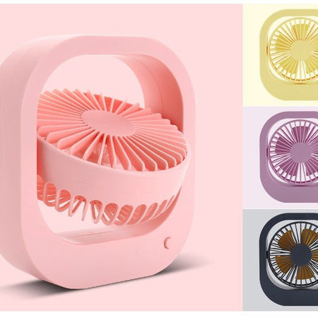 USB Desk Fan Portable Desktop Table Fan