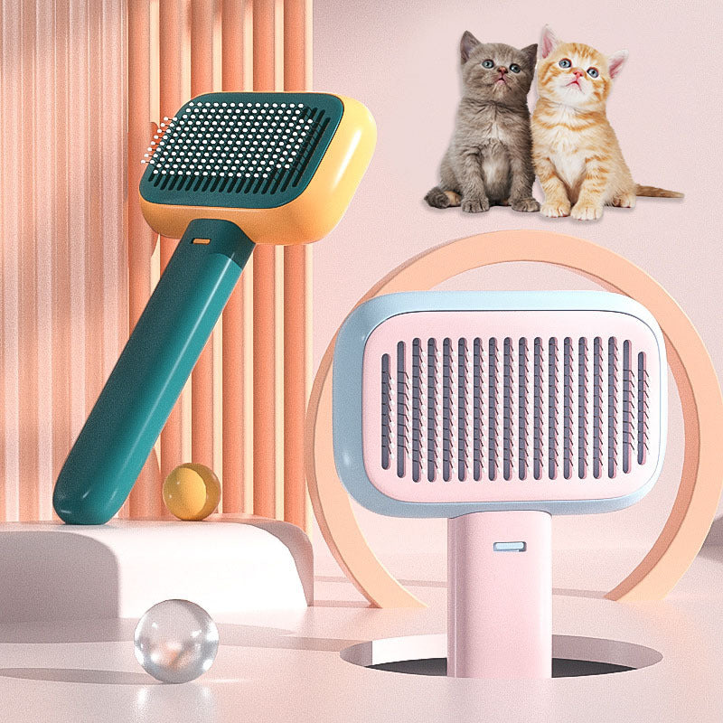 New Pet Cat Dog Hair Massage Comb Open-Knot Brush