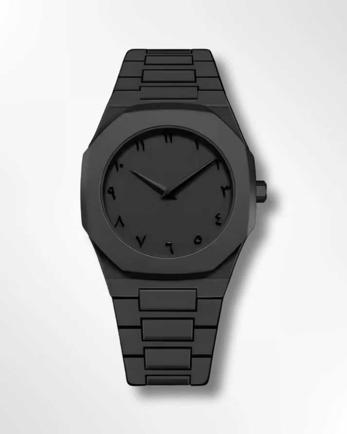 Black Arabic Aura Watch    ساعة بلاك أرابيك أورا