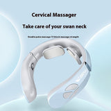 Electric Neck Massager EMS Pulse Rechargeable - Cervical Traction Therapy