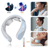 Electric Neck Massager EMS Pulse Rechargeable - Cervical Traction Therapy